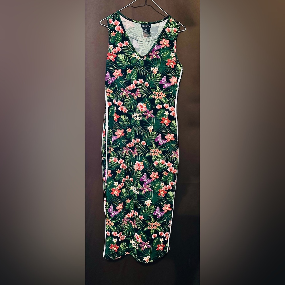 GUILTY Women’s Floral Sleeveless Dress - Size M
